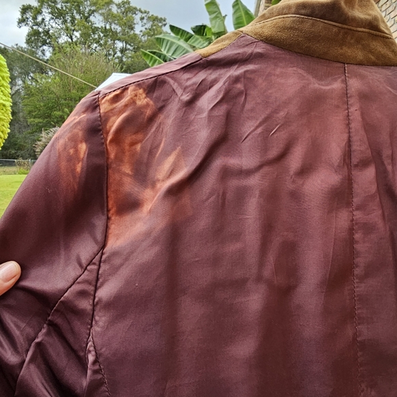 Vintage Zaragovia Brown Genuine Suede Leather Jacket / Blazer - Picture 14 of 17
